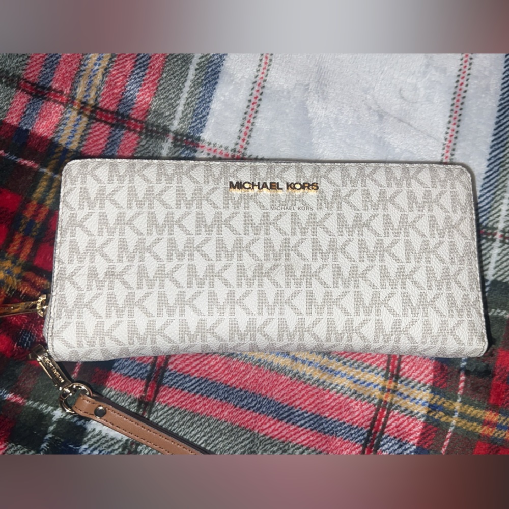 MICHAEL MICHAEL KORS Large Logo Continental Wallet